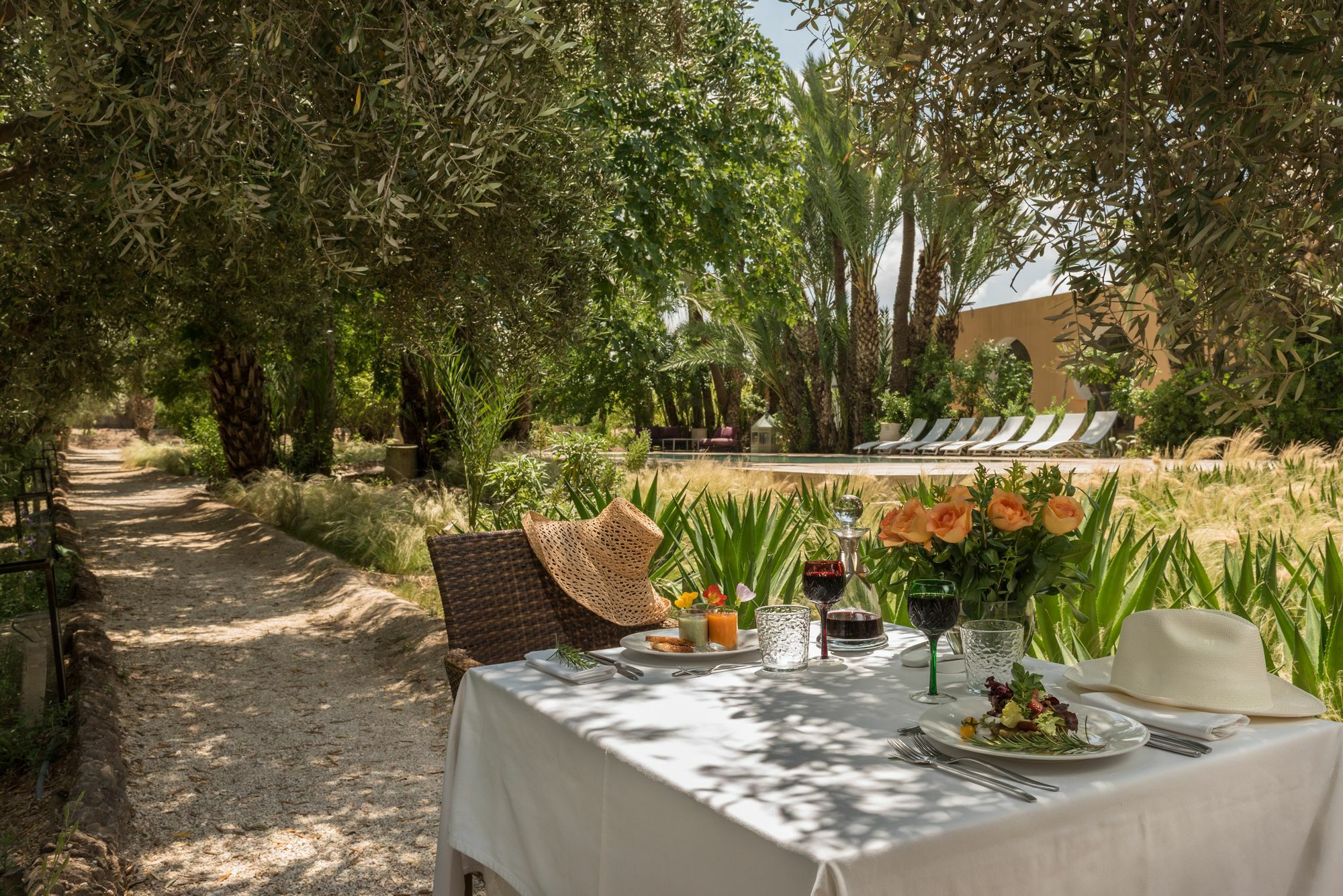 Jnane Tamsna Hotell Marrakesh Exteriör bild
